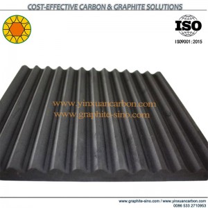 Chargeurs en graphite appliqués au frittage de la métallurgie des poudres