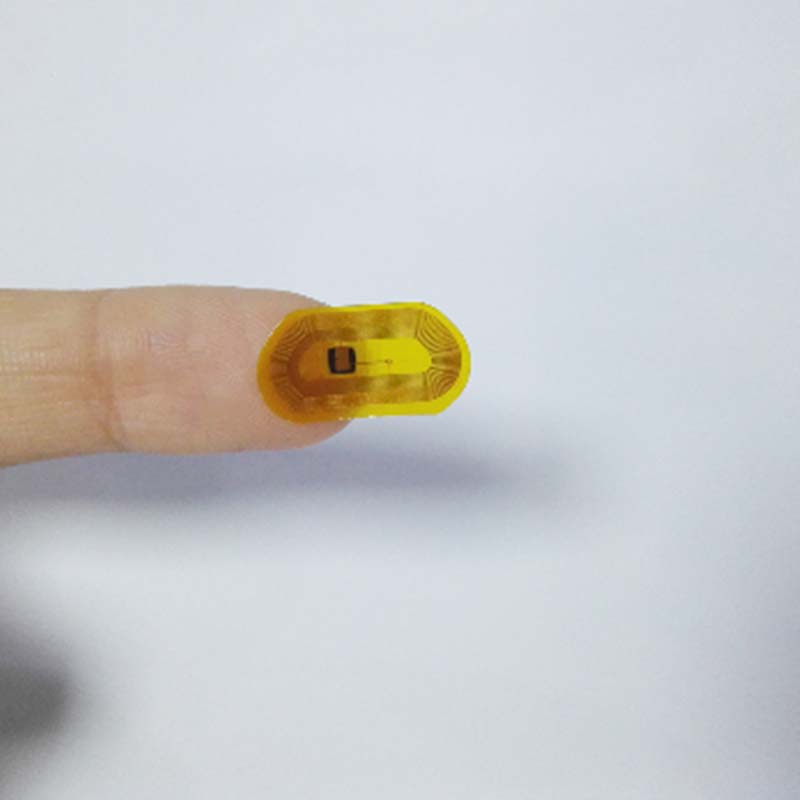 Le prix usine ont fait sur commande l'étiquette / l'autocollant / étiquette de NFC / RFID de Micro-taille la plus petite taille 13.56mhz de puce passive de rfid fpc mini étiquettes de nfc tickers
