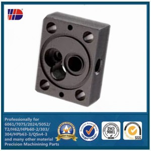 Atelier d'usinage CNC de haute précision pour les pièces en acier inoxydable en aluminium