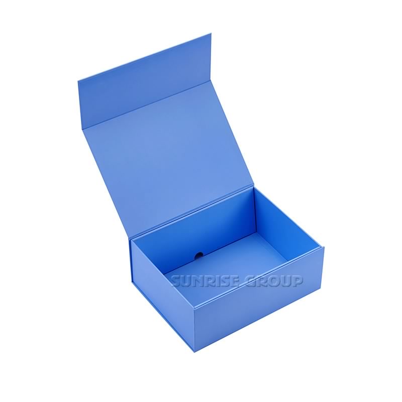 Carton adapté aux besoins du client couvrant couvrant la boîte d'emballage d'emballage de cadeau de bouton magnétique magnétique