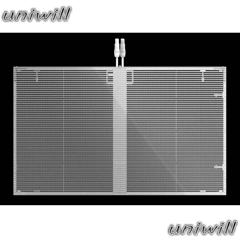 L'affichage à LED Transparent polychrome de fabricant de qualité / maille de verre de fenêtre P3.91 a mené l'écran