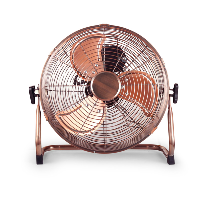 Ventilateur de plancher en métal à haute vélocité de 12 po avec certificat CE CB ROHS de haute qualité