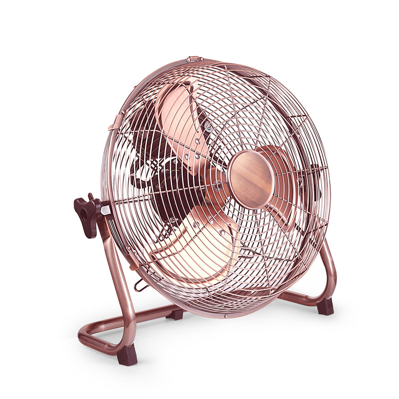 Ventilateur de plancher en métal à haute vélocité de 12 po avec certificat CE CB ROHS de haute qualité
