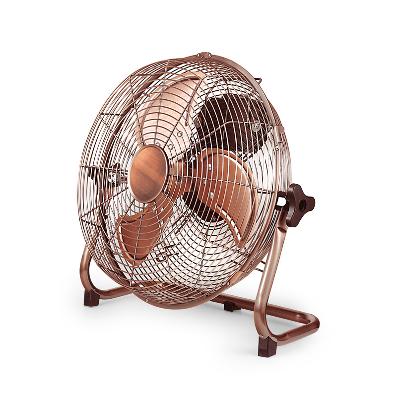 Ventilateur de plancher en métal à haute vélocité de 12 po avec certificat CE CB ROHS de haute qualité