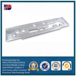 Pièces de rechange mécaniques à commande numérique en aluminium à usinage précis