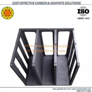 Racks et montages en graphite pour fours industriels