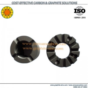 Paliers en graphite et tiges / blocs de lubrification en graphite