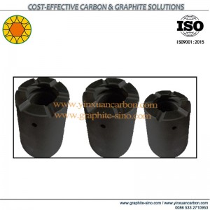 Paliers en graphite et tiges / blocs de lubrification en graphite