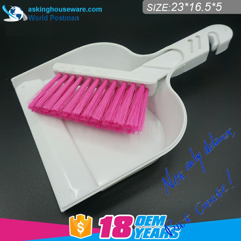 Akbrand petit balai brosse à poussière avec brosse en forme de L