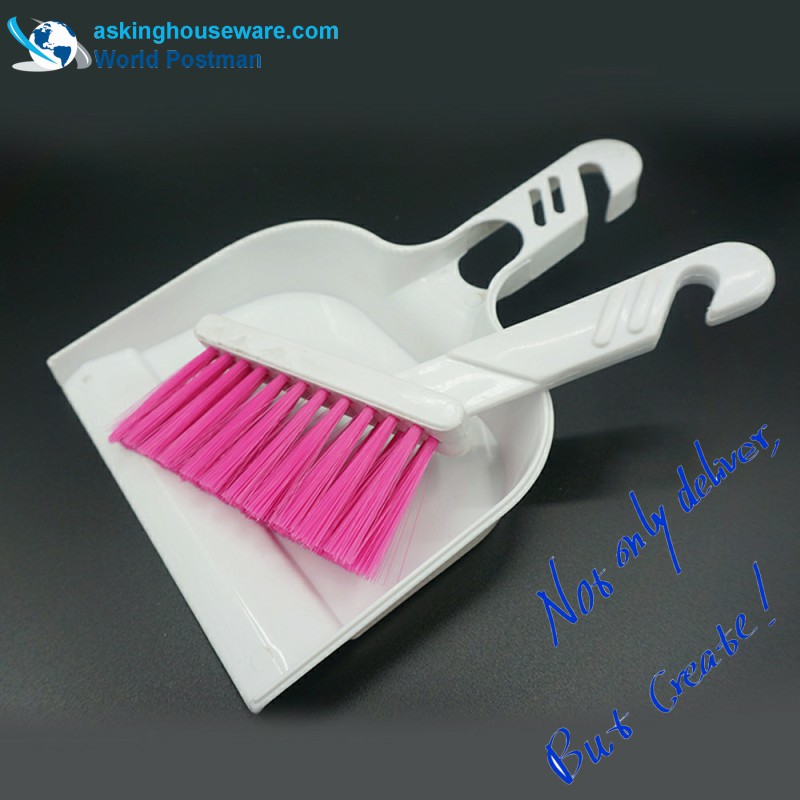 Akbrand petit balai brosse à poussière avec brosse en forme de L