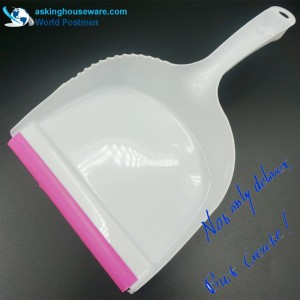 Akbrand Dustpan Balai brosse avec poignée carrée