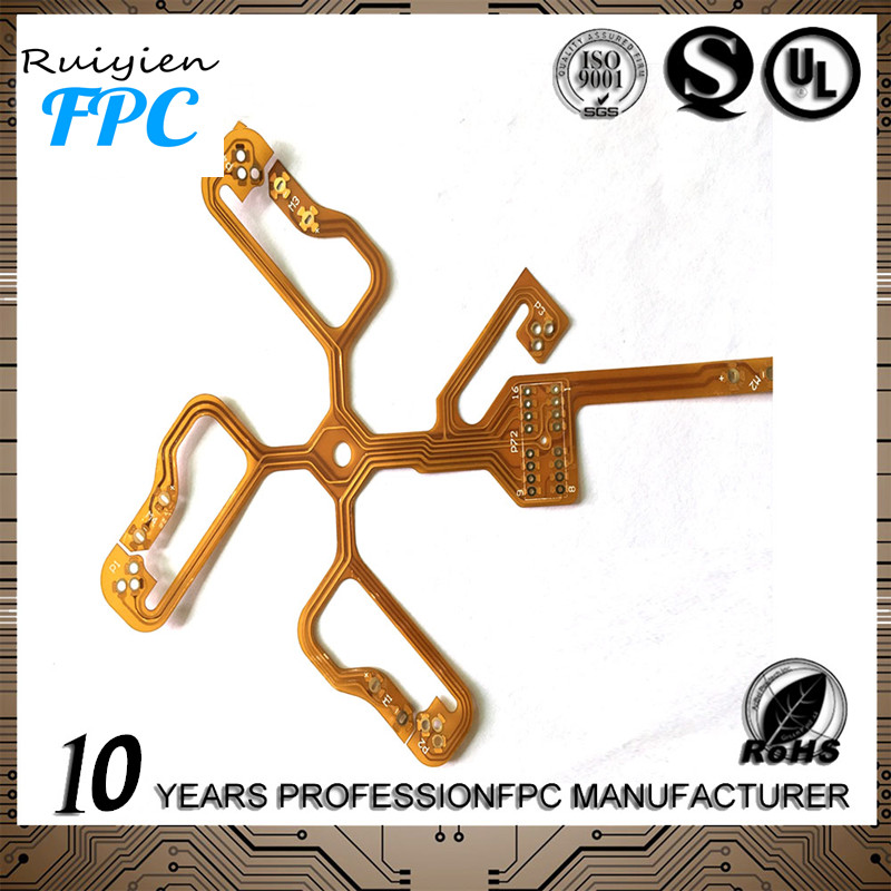 Ruiyien PCB, module de caméra fpc FPC Polyimide Film Application électronique FPC Circuit imprimé flexible