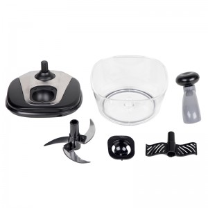 Trancheuse multifonctionnelle à légumes noire et à fruits