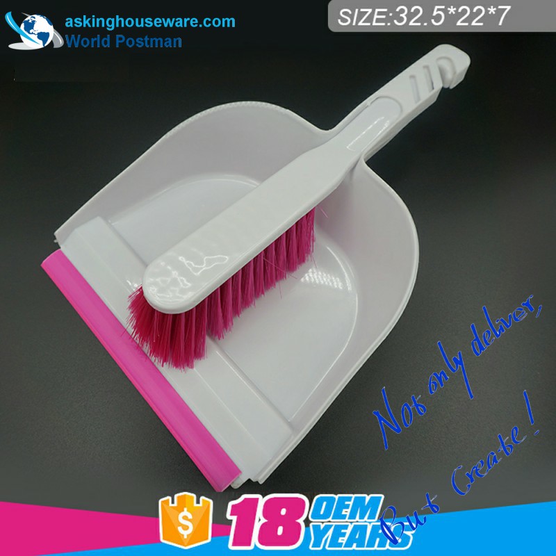 Akbrand Square Dustpan Balai à brosse avec poignée