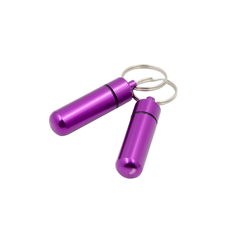 Capsule en alliage d'aluminium avec porte-clés