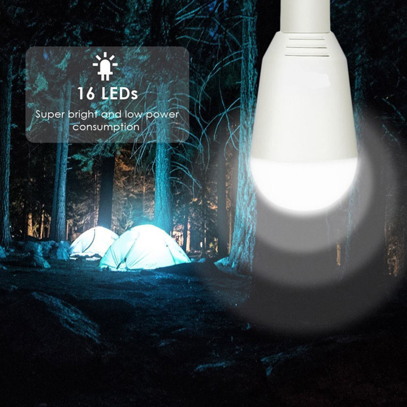 Ampoule LED à énergie solaire