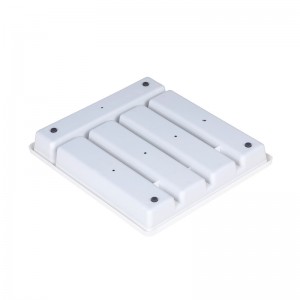 Plateau à couverts en plastique à 5 compartiments plateau à couverts