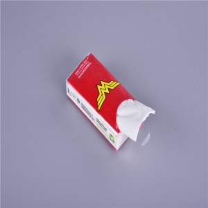 Mouchoirs souples en sachets plastiques imprimés