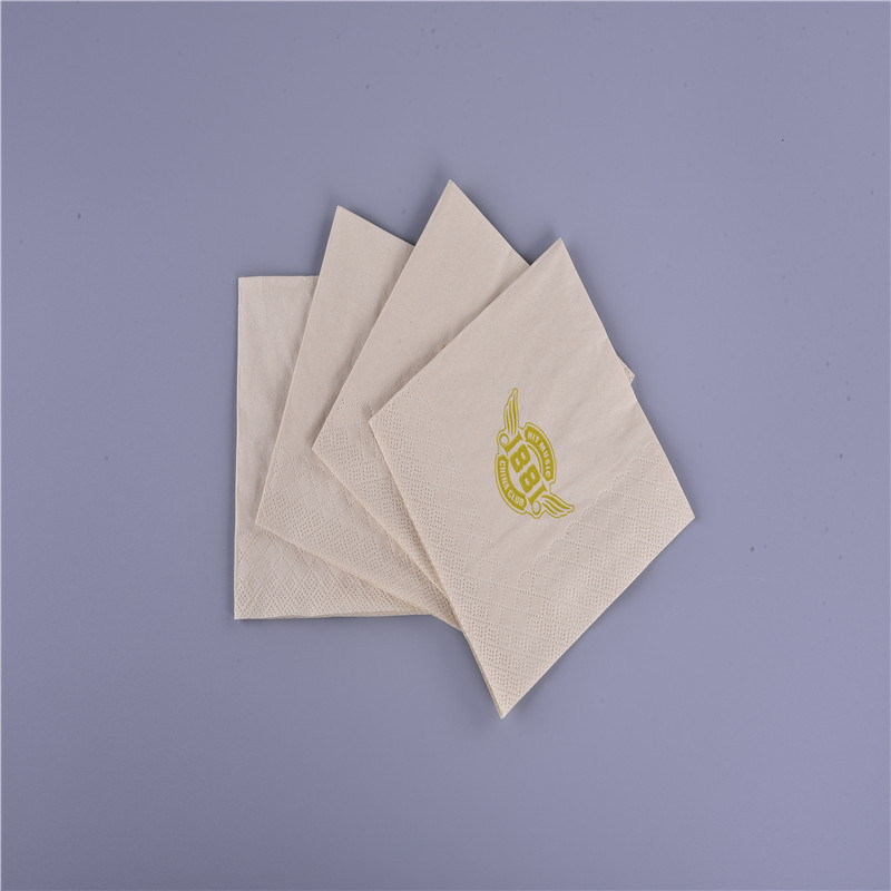100% de pulpe de bambou Application de bureau et d'hôtel de couche de 3 couches
