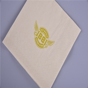 100% de pulpe de bambou Application de bureau et d'hôtel de couche de 3 couches