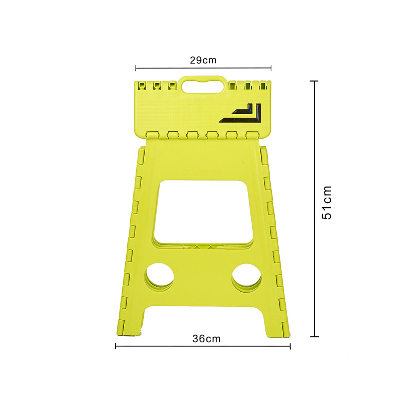 Marchepied pliant en plastique léger pour le bain, la cuisine et le pique-nique