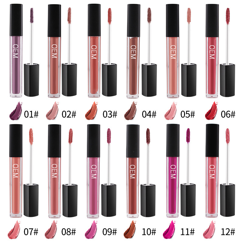 Rouge à lèvres liquide OEM de haute qualité Colorpop Mat Lipgloss Lip Label