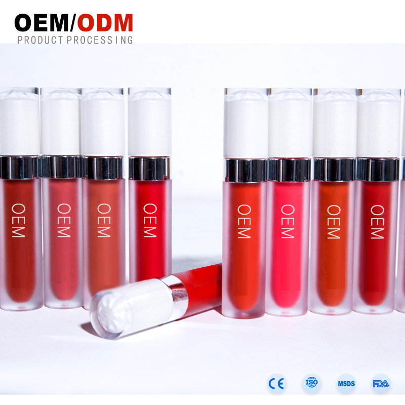 OEM meilleur lipgloss en gros mat, brillant à lèvres imperméable de longue durée sous étiquette privée