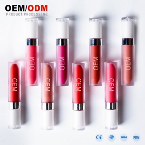 OEM meilleur lipgloss en gros mat, brillant à lèvres imperméable de longue durée sous étiquette privée