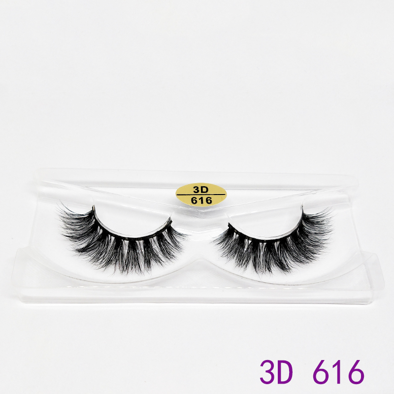 Faux cils 3D en vison velours