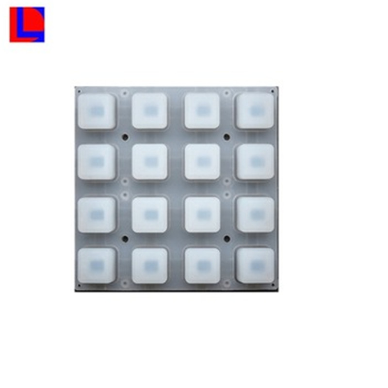 Clavier personnalisé personnalisé en caoutchouc de silicone de durée de vie pas cher et longue durée