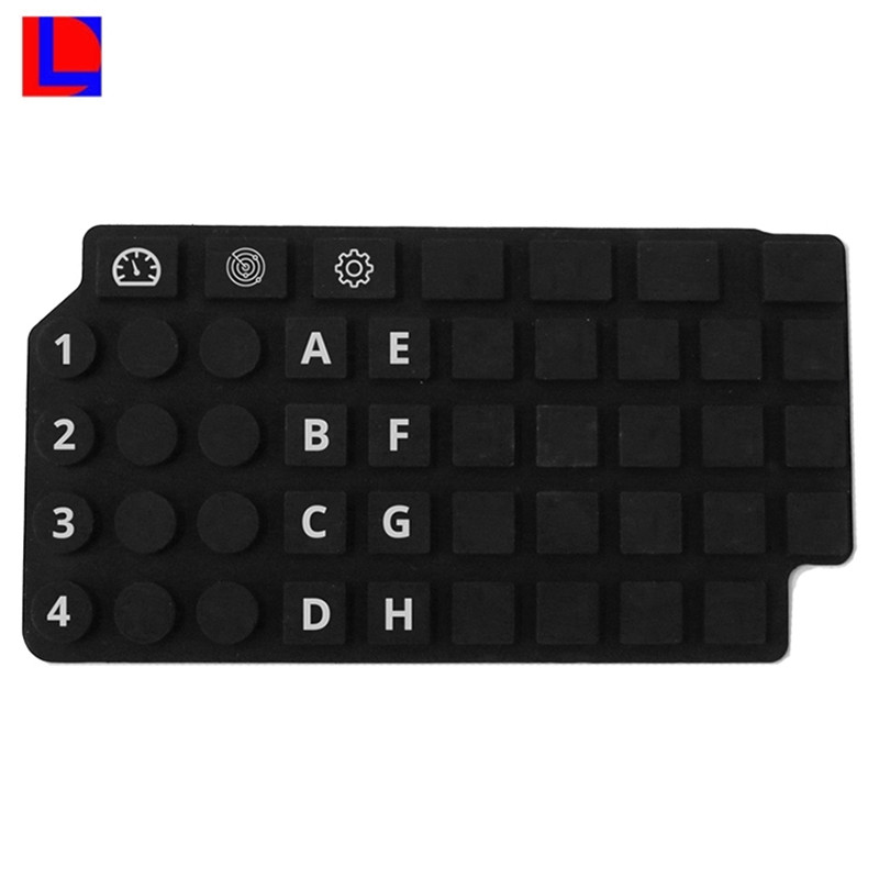 Alarme de clavier à boutons en caoutchouc électronique personnalisée