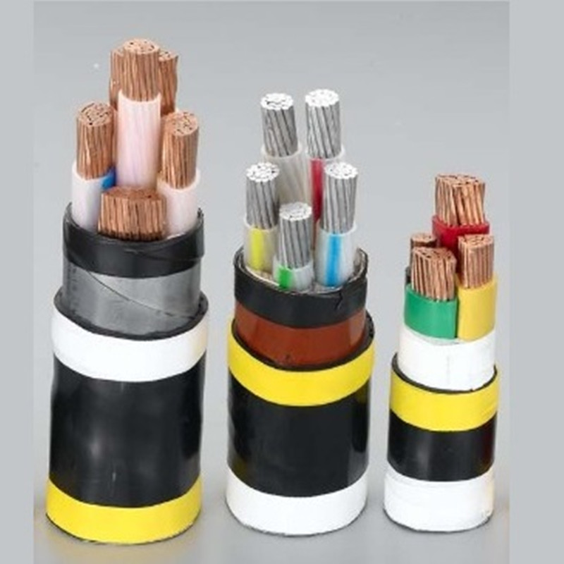 Câble d'alimentation à 5 conducteurs BT 0.6 / 1kv 5x16mm2 5x25mm2 5x95mm2 5x120mm2