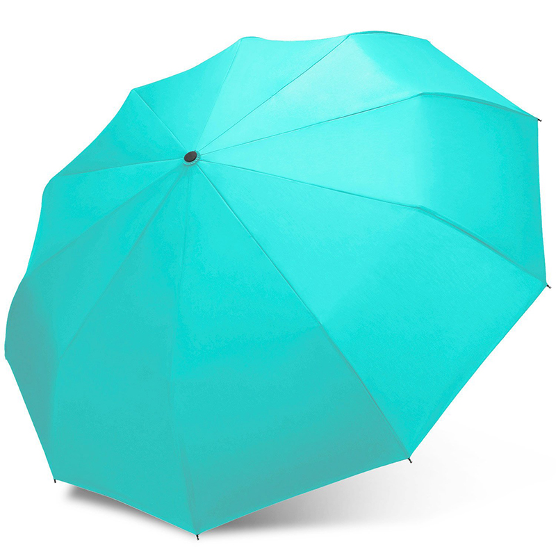 Cadeaux marketing avec impression plus légère du vent 10ribs 3 parapluie pliant soleil et pluie