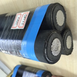 NFC33226- Câble d'alimentation UG MV isolé PR XLPE 12KV 24KV 36KV pour sous-sol