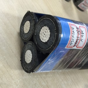 NFC33226- Câble d'alimentation UG MV isolé PR XLPE 12KV 24KV 36KV pour sous-sol