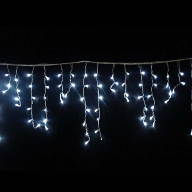 LED Icicle Lights Christmas Icicle Lights Décorations de lumières de Noël en plein air