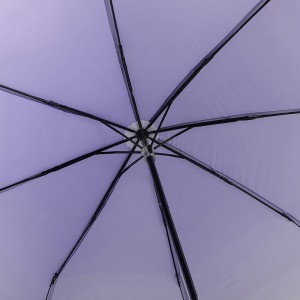 Promotion créative 21inch fold parapluie changeant de couleur parapluie