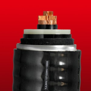 Câble d'alimentation souterrain de câble d'alimentation de 132kv 230kv HT avec la gaine en métal GB 11017. IEC61840