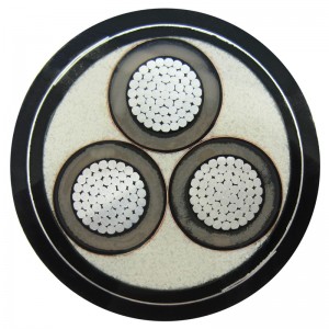 Câble blindé Swa 1-30KV 6 mm, IEC60502, SANS 1339, BS 6622, AS / NZS1429.1, NFC 33226, CSA C 68.5