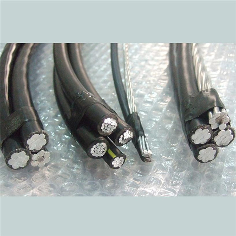 Câble en aluminium 600V de câble d'ABC de conducteur de conducteur isolé résistant aux intempéries