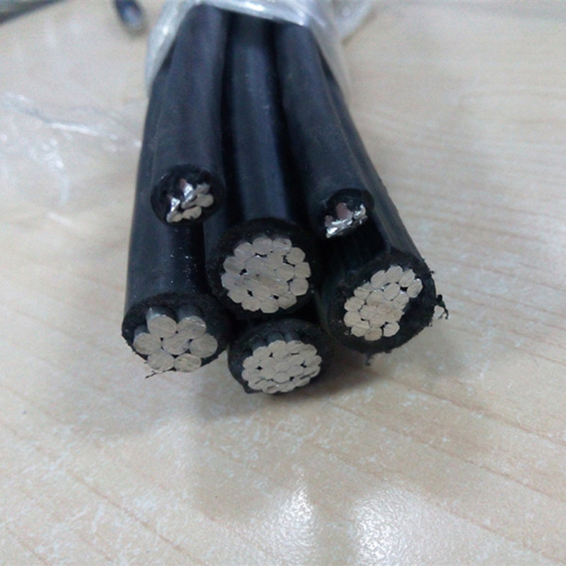 Câble abc isolé aérien de conducteur en aluminium de câble pour le malet de Malaisie