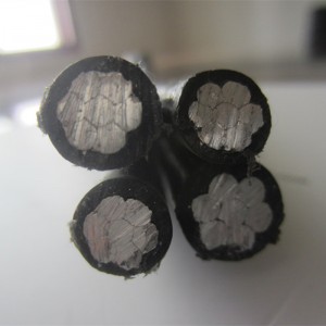 Câble abc de service abonné duplex 0.6 / 1kv triplex duplex