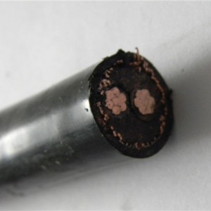 Enveloppe PE / PVC d'isolation du câble XLPE fendu concentrique 8 / 3AWG