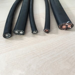 Noyau simple 8 / 2AWG, câble souterrain de câble électrique de Xlpe