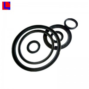 cale de caoutchouc rond en silicone de bonne élasticité