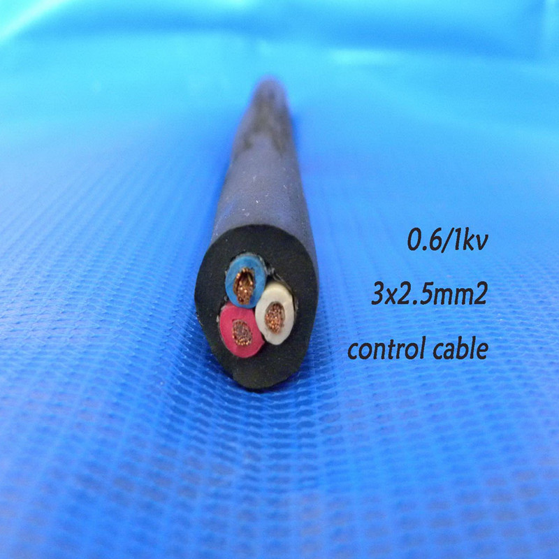 Câbles de commande personnalisés GB / T9330, IEC60502 de câbles spéciaux d'isolation en caoutchouc