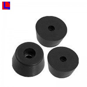 ISO9001 \u0026 TS16949 Pieds en nylon sur mesure en caoutchouc moulé sur mesure pour OEM