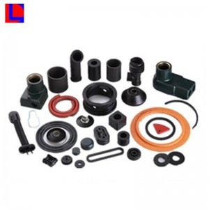 Protecteur de pieds en caoutchouc absorbant les chocs sur mesure