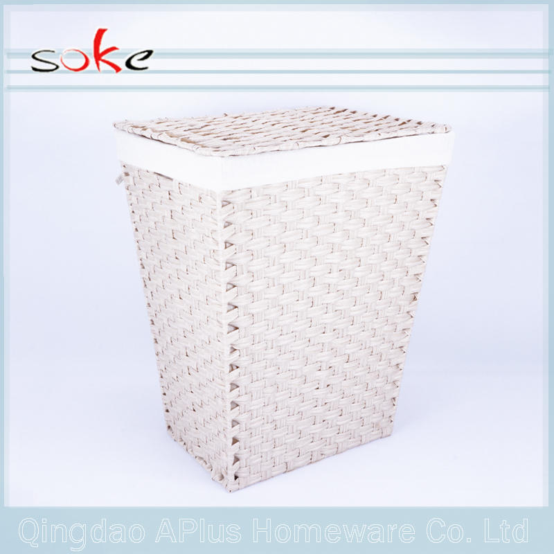 Panier ou panier de rangement tissé en rotin 100% PE