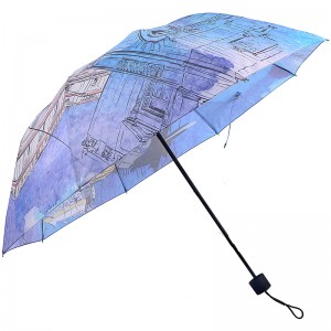 Parapluie pliant 3 pour impression numérique